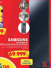 SAMSUNG DF10A9500CG/AH AİRDRESSER AKILLI ÇAMAŞIR KURUTMA MAKİNESİ fiyat ve kampanya bilgisi
